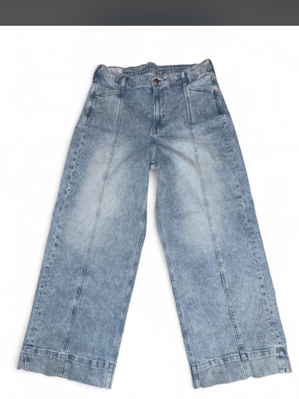GAP Wide Leg Light Wash Jeans SIZE 33 / 16T